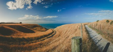 Kaikoura Yarımadası 'nın güzel manzarası, Yeni Zelanda