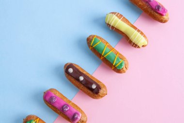 Renkli Fransız eklerince fotokopi alanı ile köşegen sıranın kapatılması