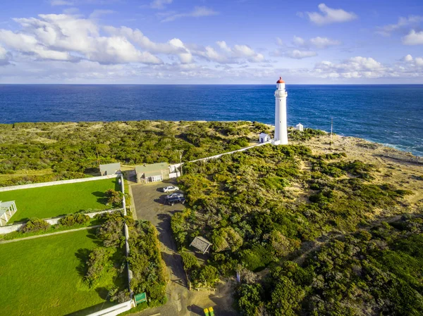 Pemandangan Udara Dari Cape Nelson Lighthouse Victoria Australia — Stok Foto