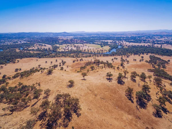 マレー川とオーストラリアの田園風景 — ストック写真
