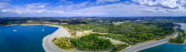 Panorama Aéreo Del Embalse Parque Cardinia Melbourne Australia —  Fotos de Stock