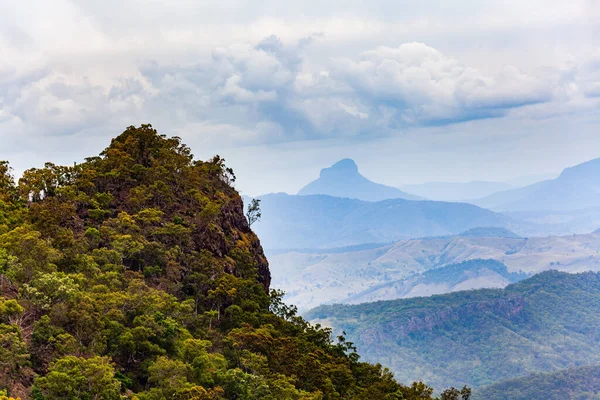 Beautfiul Τραχύ Τοπίο Της Ενδοχώρας Queensland Αυστραλία — Φωτογραφία Αρχείου