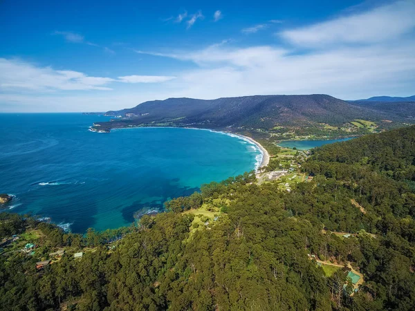 Luftaufnahme Des Eaglehawk Neck Ostküste Tasmanien Australien — Stockfoto