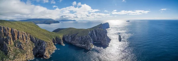 Cape Hauy Και Tasman Θάλασσα Εναέρια Πανόραμα Εθνικό Πάρκο Tasman — Φωτογραφία Αρχείου