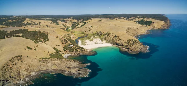 Panorama Udara Pantai Utara Pulau Kanguru Australia Selatan — Stok Foto