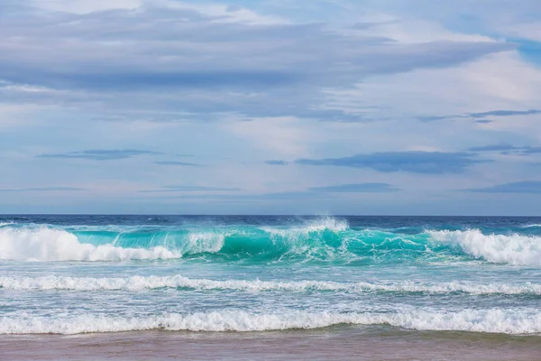 Θαλάσσια Κύματα Στο Cape Woolamai Νήσος Phillip Βικτώρια Αυστραλία — Φωτογραφία Αρχείου