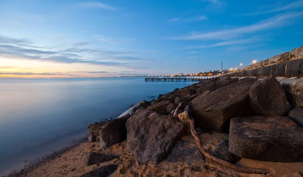 Bellissimo Tramonto Sulla Penisola Mornington Victoria Australia — Foto Stock