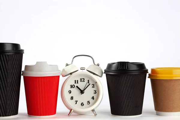 Tiempo Para Concepto Descanso Café —  Fotos de Stock