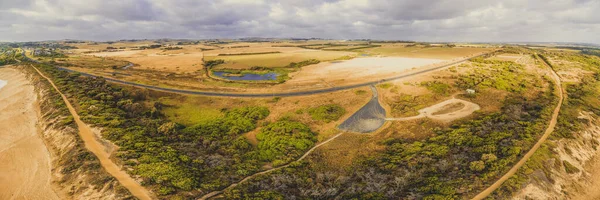 Beautiful Panorama Fields Australia — Stock Photo, Image