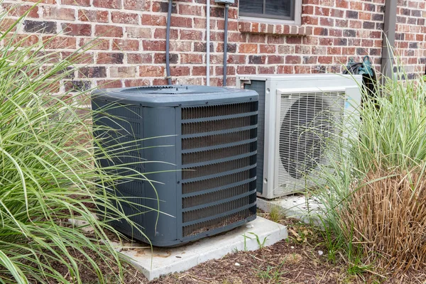 Hvac Air Conditioner Compressor Mini Split System Together — Stockfoto