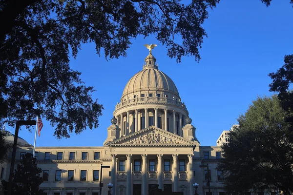 Mississippi State Capitol Building Downtown Jackson — Stock Photo, Image