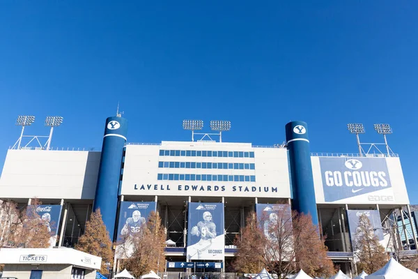 Provo Eua Estádio Lavell Edwards Campus Universidade Brigham Young Usado — Fotografia de Stock