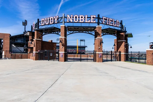 Starkville Usa Dudy Noble Field Giriş Mississippi Eyalet Üniversitesi Beyzbolunun — Stok fotoğraf