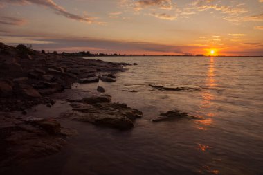 Kazakistan, Karaganda bölgesi, Balkhash Gölü