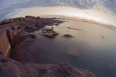 Kazakistan, Karaganda bölgesi, Balkhash Gölü