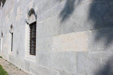 Pencereli mermer duvar