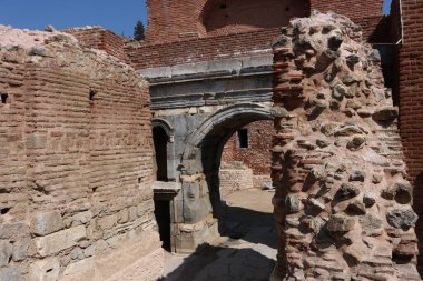 Tarihi tabure bina fotoğrafı.