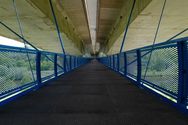 Transportzementbrücke Und Pfeiler Der Stadt Der Tschechischen Republik — Stockfoto