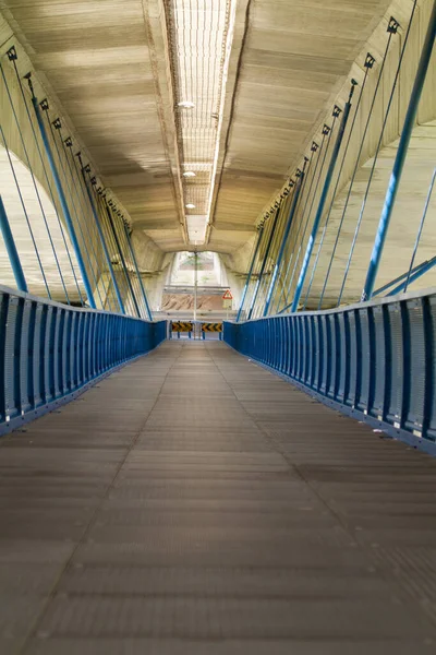 Transport Pont Piliers Ciment Dans Ville République Tchèque — Photo