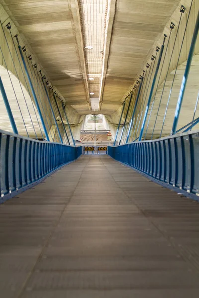 Транспортный Цементный Мост Колонны Городе Чехии — стоковое фото