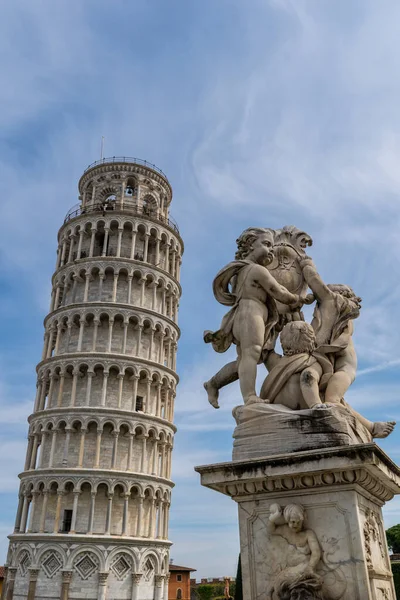 Duomo ve Eğik Kule, Piazza dei Miracoli, Pisa, Toskana, İtalya