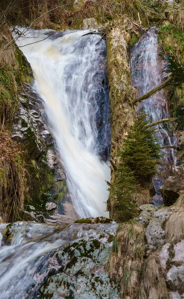 Alla Helgonvattenfall Allerheiligen Wasserfaelle Schwarzwald Oppenau Baden Wuerttemberg Tyskland — Stockfoto