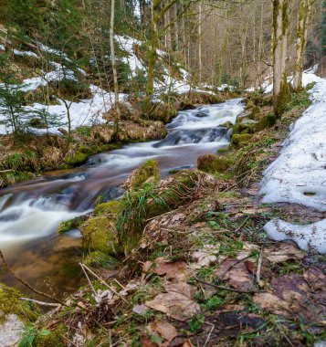 Tüm Azizler Şelaleleri (Allerheiligen-Wasserfaelle) Kara Orman Oppenau Baden-Wuerttemberg Almanya