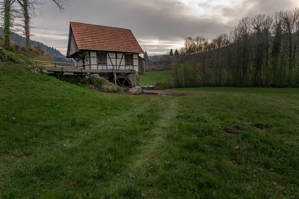 Ancien Moulin Eau Seebach Forêt Noire Bade Wrttemberg Allemagne — Photo