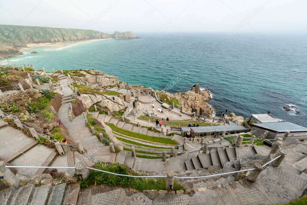 Minack Theatre Open Air in South Cornwall, England, United Kingdom, Great Britain, Heritage
