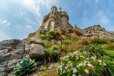 Güney Cornwall 'daki St. Michael Dağı, İngiltere, İngiltere, İngiltere