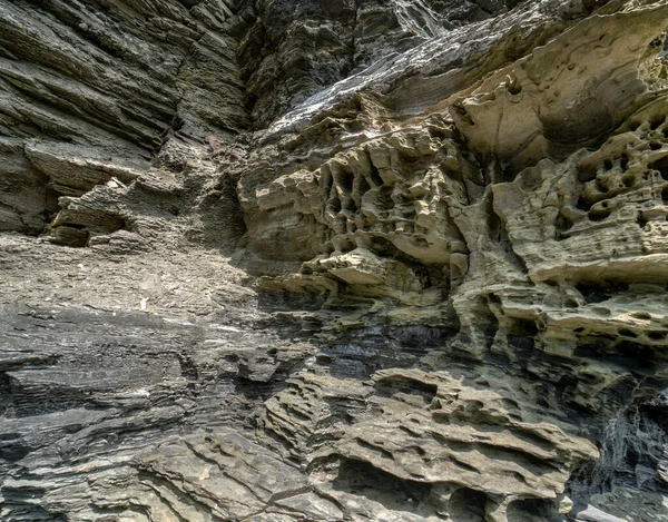 Руины Замка Тинтагель Южном Корнуолле Связаны Легендой Короле Артуре National — стоковое фото