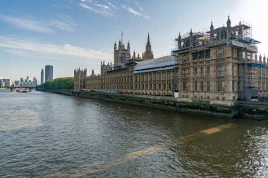 Londra 'da Büyük Ben ile Parlamento Binası Westminster, İngiltere, GB, AB, Avrupa