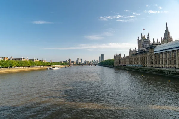 Casa Del Parlamento Con Big Ben Londres Westminster Inglaterra Europa — Foto de Stock