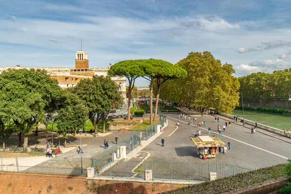 Roma Itália Outubro 2018 Castel Sant Angelo Mausoléu Adriano Roma — Fotografia de Stock