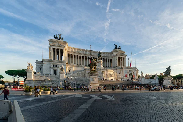Vittorio Emanuele Monument Rome Lazio Italy — Stock Photo, Image
