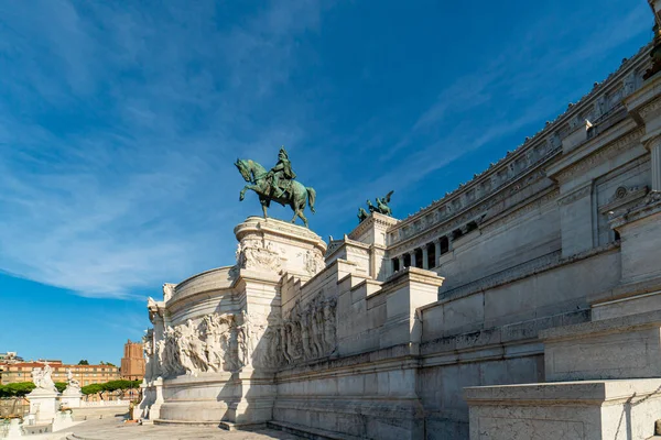 Vittorio Emanuele Monument Rome Lazio Italy — Stock Photo, Image