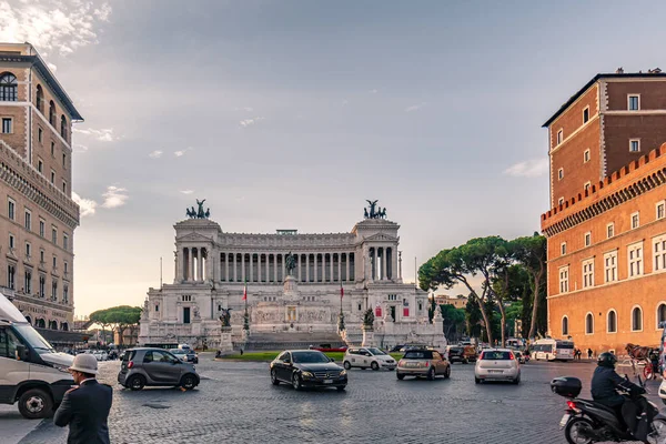 Vittorio Emanuele Monumento Roma Lácio Itália — Fotografia de Stock