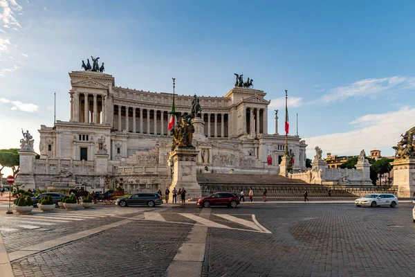 Monumento Vittorio Emanuele Roma Lacio Italia —  Fotos de Stock