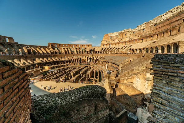 Řím Itálie Října 2018 Koloseum Velký Amfiteátr Římě Itálie — Stock fotografie