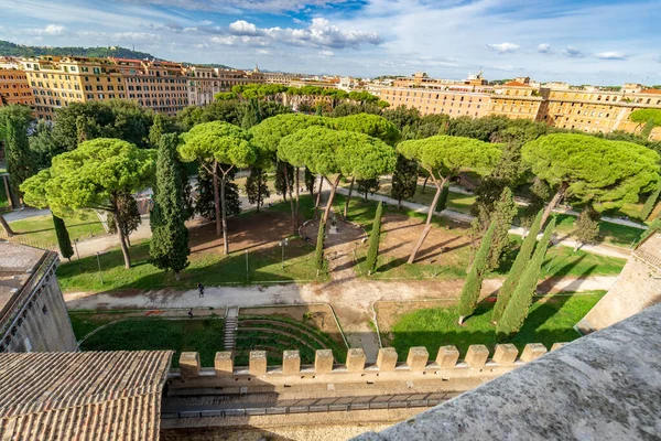 Roma Itália Outubro 2018 Castel Sant Angelo Mausoléu Adriano Roma — Fotografia de Stock