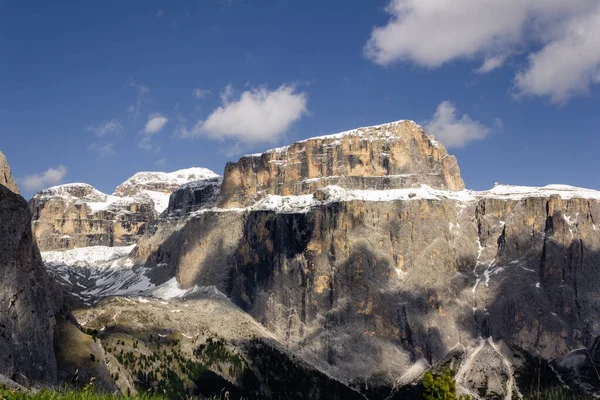 Beroemde Bergen Van Unesco Werelderfgoeddolomieten Alpen Zuid Tirol Italië — Stockfoto