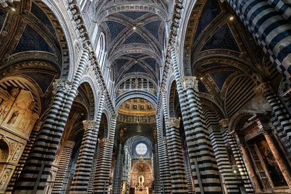 UNESCO, Piazza del Duomo, Cathedrale Santa Maria Assunta, Siena, Siena, Tuscany, İtalya, Avrupa