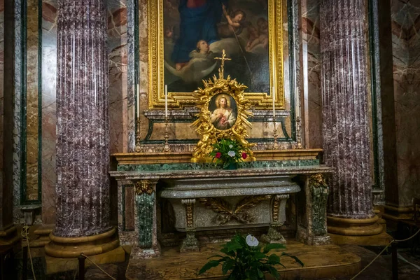 Rom Italien 2018 Innenraum Des Heiligen Antonius Campo Marzio Einer — Stockfoto