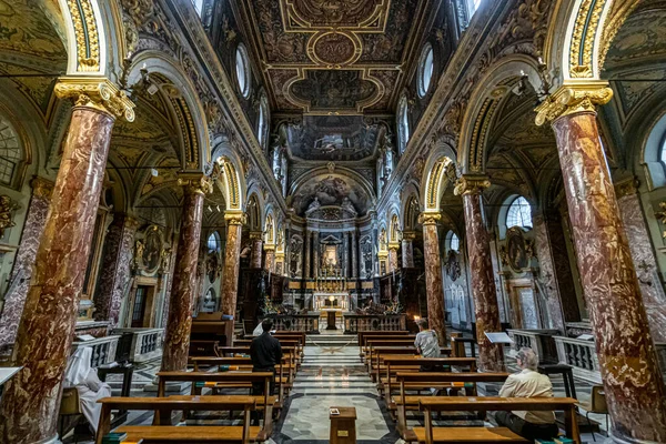 Interior Church Santa Maria Lata Rome Italy — Stock Photo, Image