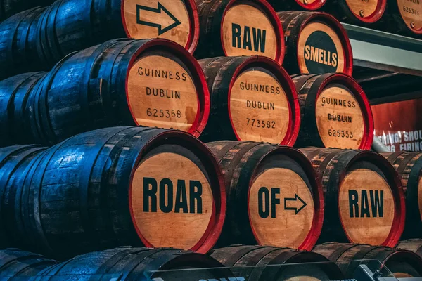 Dublin, İrlanda Cumhuriyeti - 19 Ağustos 2018: Guinness St.