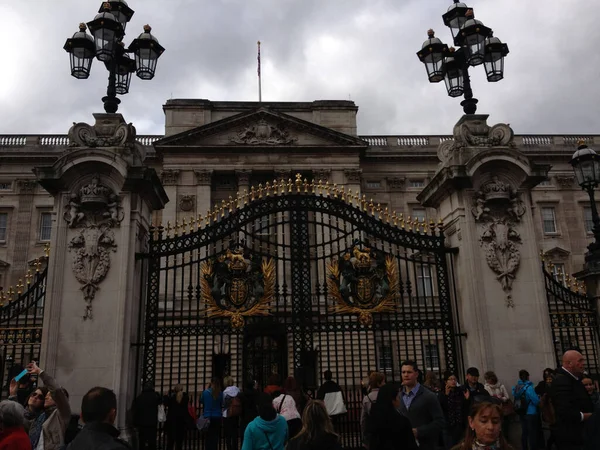 Londyn Wielka Brytania 2019 Pałac Buckingham Londynie — Zdjęcie stockowe