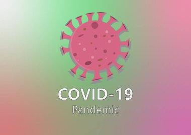 COVID-19 Coronavirüs Pandemik Vektörü 