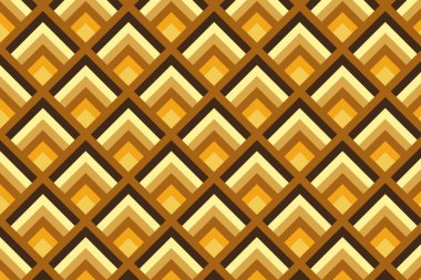 Altın Sanat deco Üçgen Geometrik Desen Arkaplanı