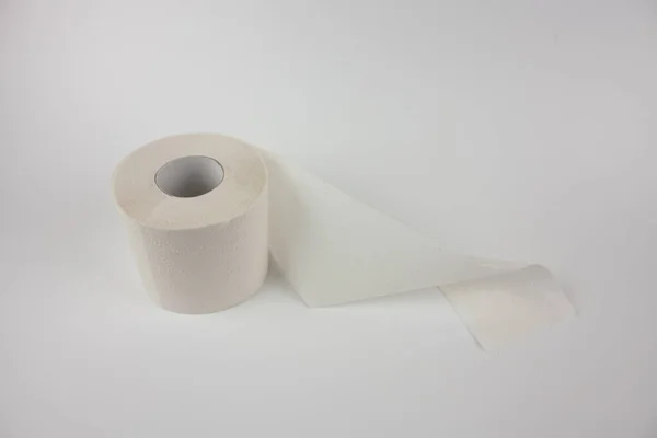 New Toilet Roll White Background — Stock Photo, Image