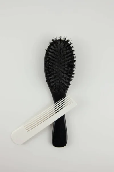 Hair Styling Comb White Background — Stock Photo, Image